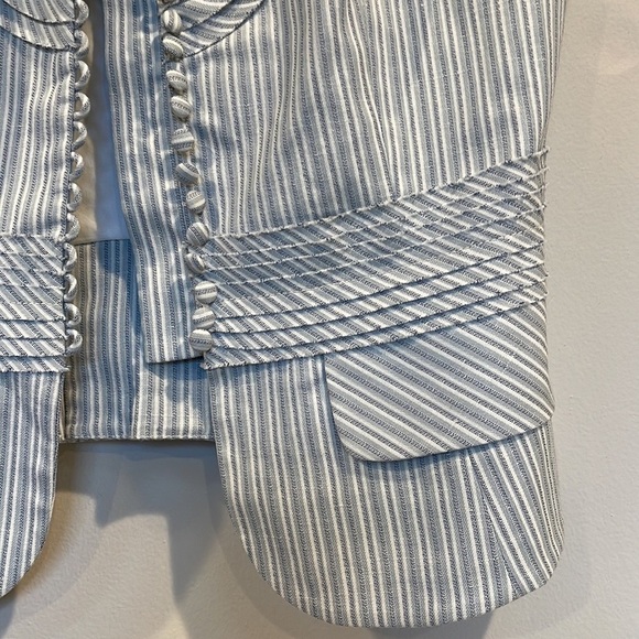 NWT BCBGMaxAzria Striped Jacket - Picture 8 of 10